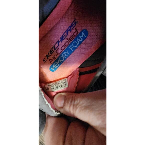 Sketchers Memory Foam Grey Slip On Shoes Air Cooled Pre-owned Size 8.5. Box40 - Picture 8 of 12